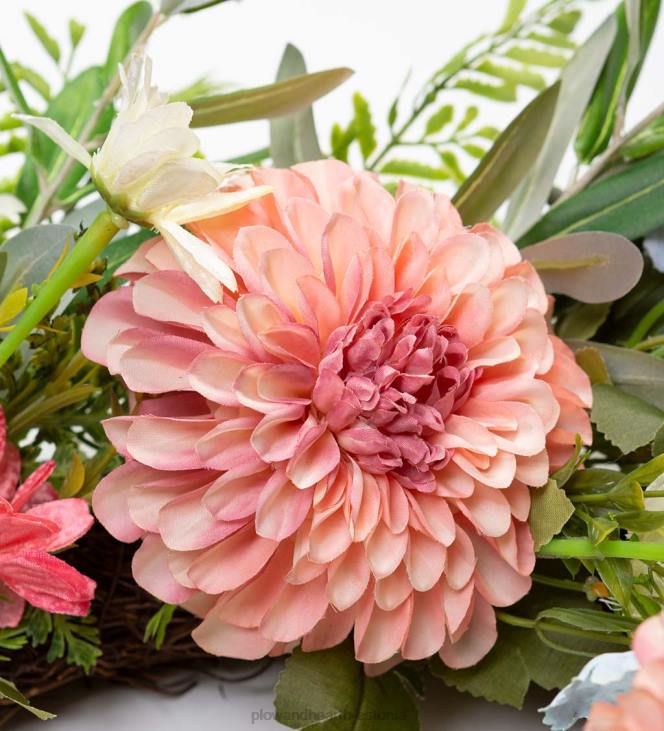 majatarbed 820L1656 daalia ja sõnajala kunstlik lillepärg Plow & Hearth