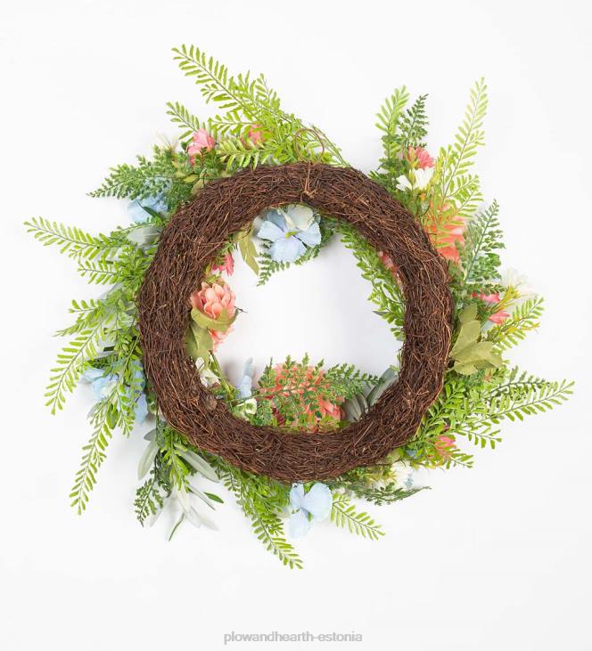 majatarbed 820L1656 daalia ja sõnajala kunstlik lillepärg Plow & Hearth