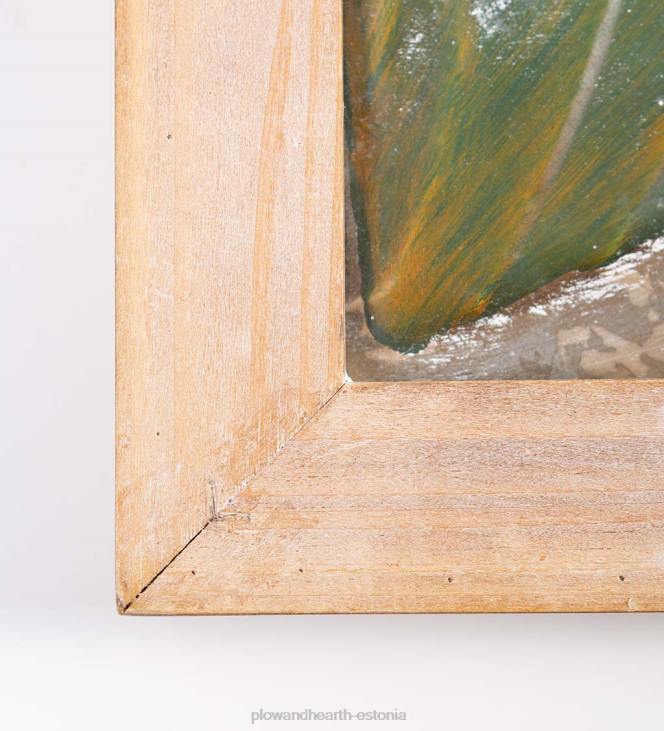 majatarbed 820L2344 päevalille reljeefne metallist seinadekoor puitkarkassiga Plow & Hearth