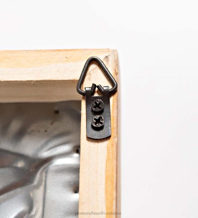 majatarbed 820L2344 päevalille reljeefne metallist seinadekoor puitkarkassiga Plow & Hearth