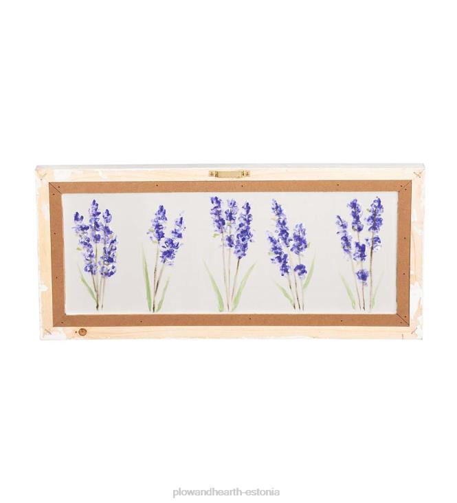 majatarbed 820L2509 käsitsi maalitud sirelid ekraani puitkarkass seinakaunistus Plow & Hearth