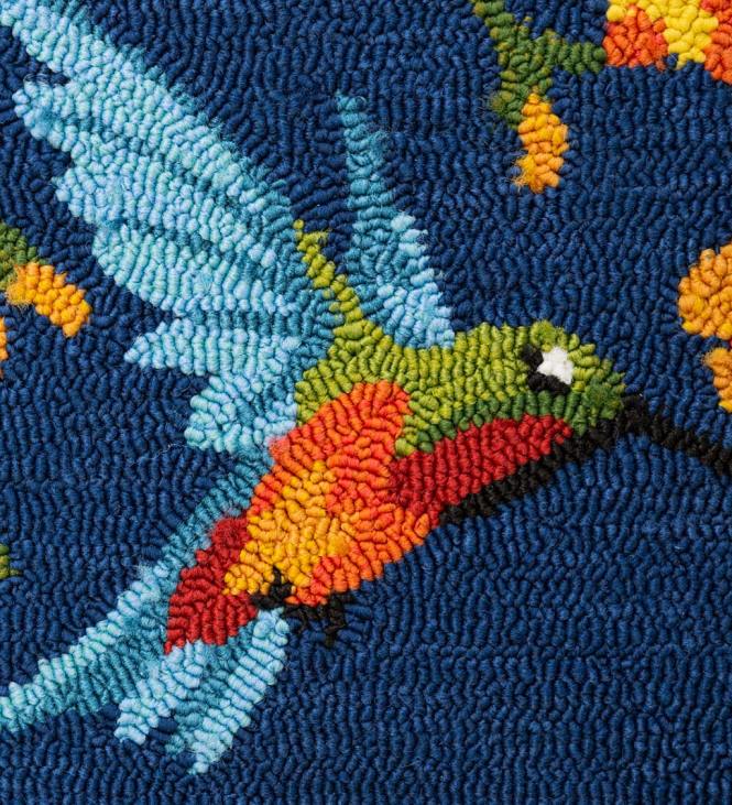 majatarbed 820L1302 sise-/välitrompetviinapuu koolibri konksuga polüpropüleenist aktsendivaibaga Plow & Hearth