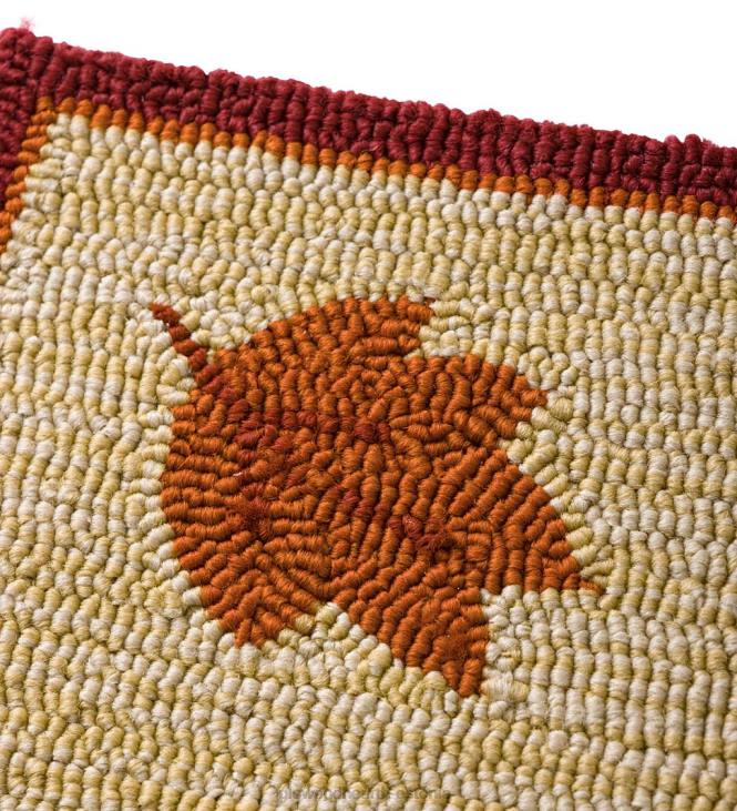 majatarbed 820L1312 sise-/välissügisene bounty konksuga polüpropüleenist aktsentvaip Plow & Hearth