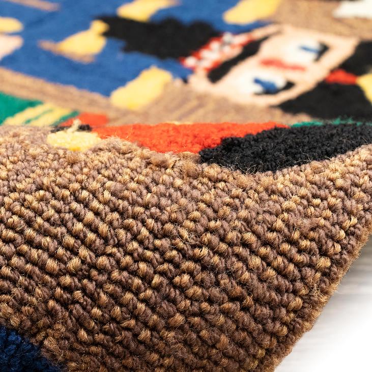 majatarbed 820L1327 sise-/väljas käsitsi konksuga pähklipureja trio aktsendivaip Plow & Hearth