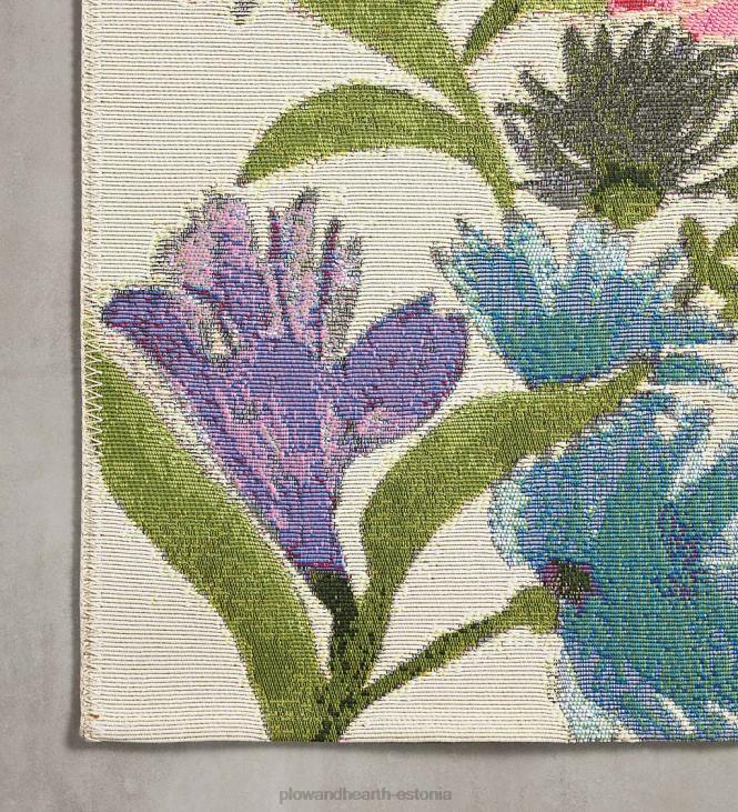 majatarbed 820L1339 sise-/väljas clarissa lillevaip vintpüssi paberiga co. disain Plow & Hearth