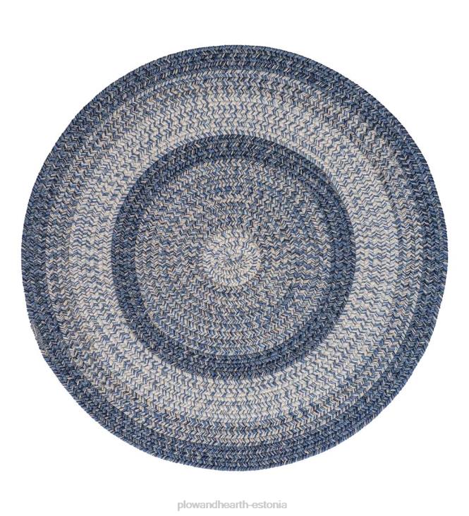 majatarbed 820L1355 sise-/väljas ovaalne puidust punutud polüpropüleenvaip Plow & Hearth