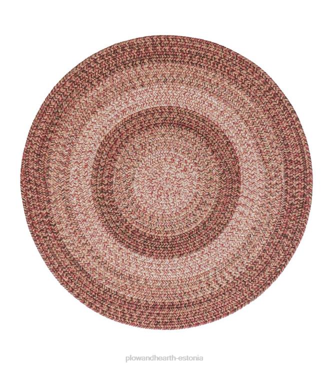 majatarbed 820L1355 sise-/väljas ovaalne puidust punutud polüpropüleenvaip Plow & Hearth