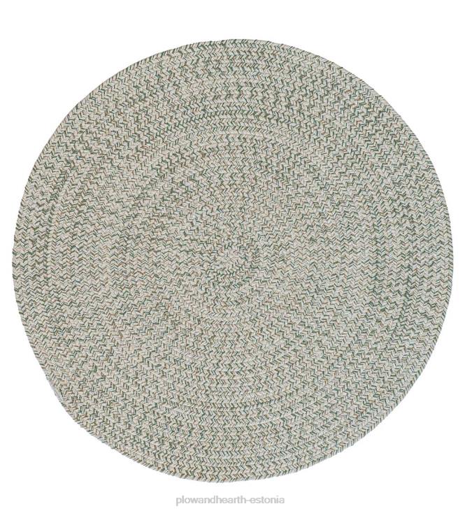 majatarbed 820L1356 sise-/välistingimustes ovaalne männipuidust punutud polüpropüleenvaip Plow & Hearth