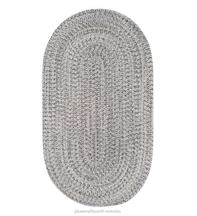 majatarbed 820L1356 sise-/välistingimustes ovaalne männipuidust punutud polüpropüleenvaip Plow & Hearth