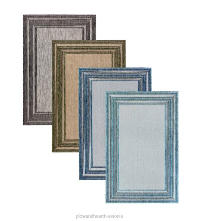 majatarbed 820L1371 sise-/välistekstuuriga polüpropüleenist äärisvaip Plow & Hearth