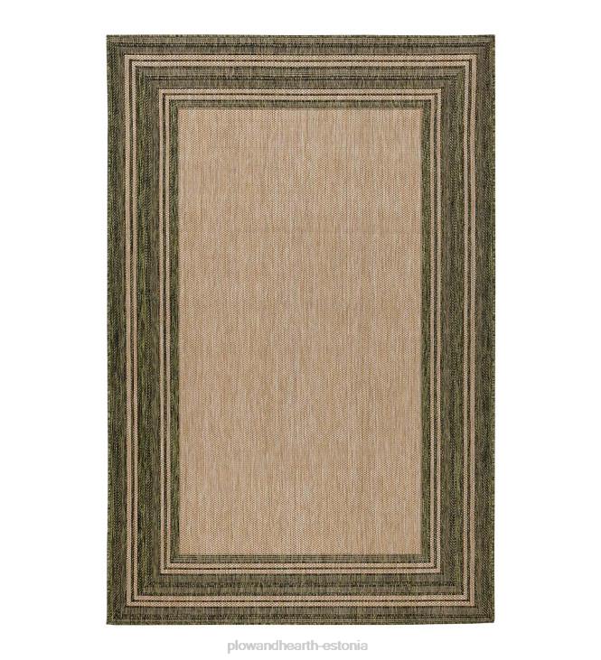 majatarbed 820L1371 sise-/välistekstuuriga polüpropüleenist äärisvaip Plow & Hearth