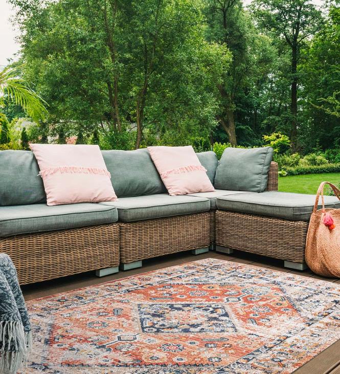 majatarbed 820L1373 sise-/väljas penelope traditsiooniline vaip Plow & Hearth