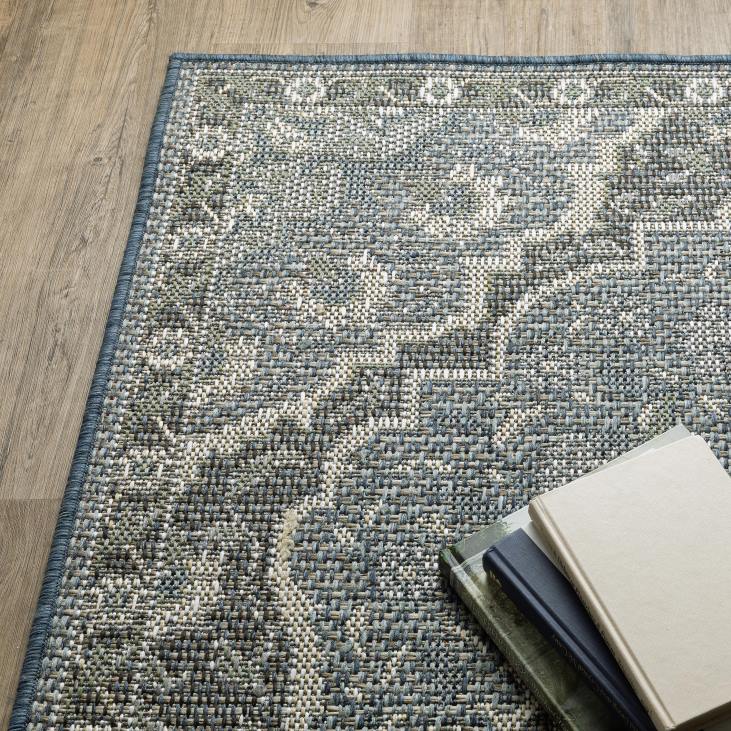 majatarbed 820L1407 sise/väljas riverbend vintage polüpropüleenvaip Plow & Hearth