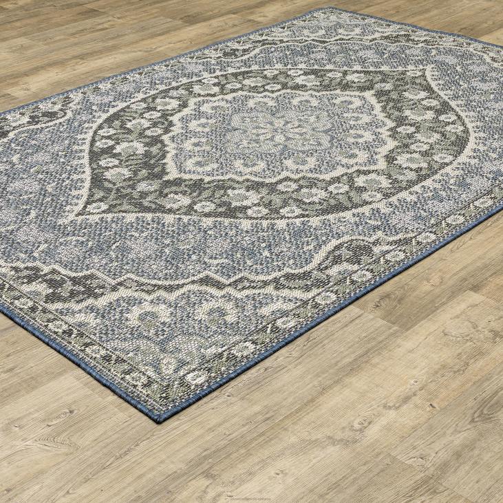 majatarbed 820L1407 sise/väljas riverbend vintage polüpropüleenvaip Plow & Hearth