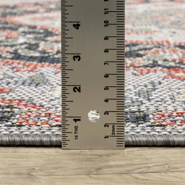 majatarbed 820L1407 sise/väljas riverbend vintage polüpropüleenvaip Plow & Hearth