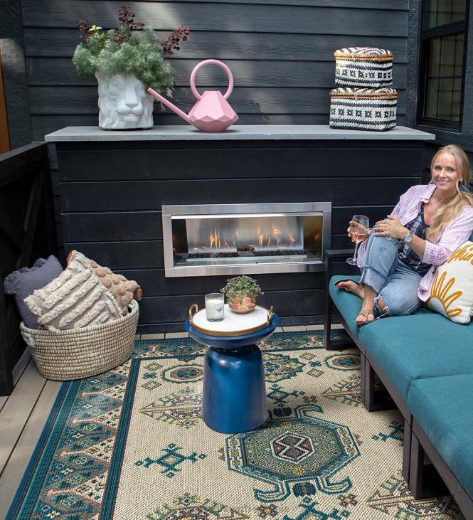 majatarbed 820L1409 sise-/välistingimustes kasutatav suur Jacksonville'i vaip Plow & Hearth