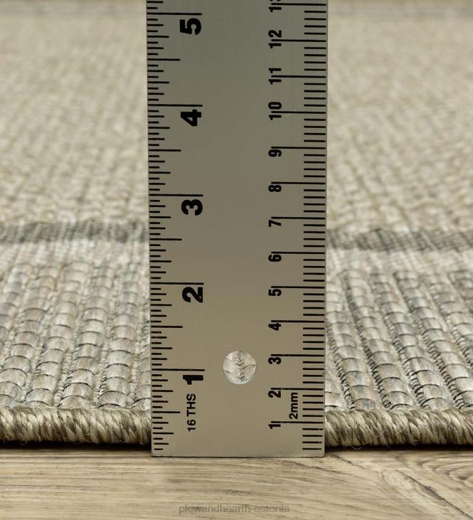 majatarbed 820L1413 sise/välis yucatani äärisega polüpropüleenvaip Plow & Hearth