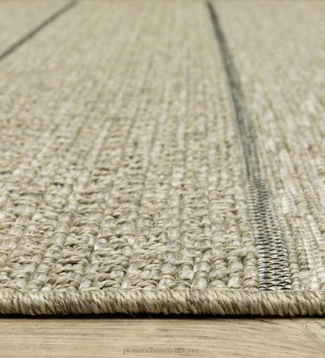 majatarbed 820L1414 sise/välis yucatani triibuline polüpropüleenvaip Plow & Hearth