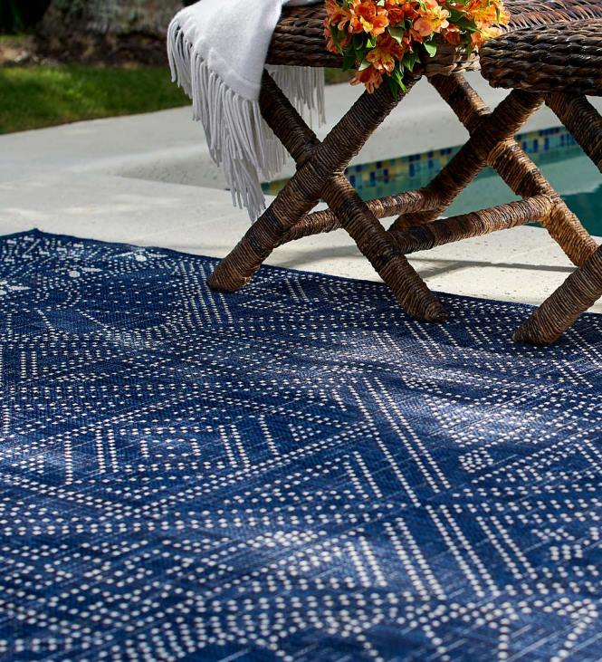 majatarbed 820L1423 sise/väli arabella plaaster polüpropüleenvaip Plow & Hearth