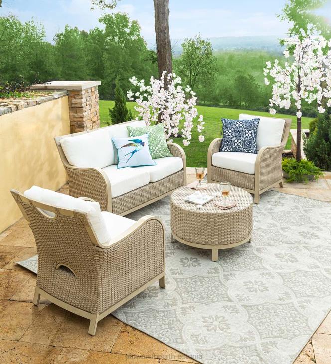 majatarbed 820L1439 hamilton vintage sise-/välivaip Plow & Hearth