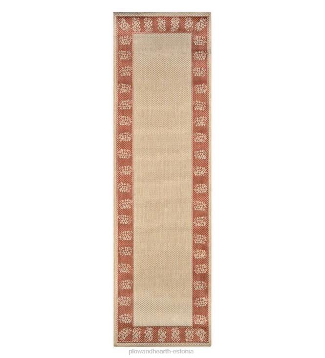 majatarbed 820L1441 veranda ananass sise-/välis polüpropüleenvaip Plow & Hearth