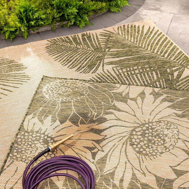 majatarbed 820L1442 sise-/väljas päevalillevaip Plow & Hearth