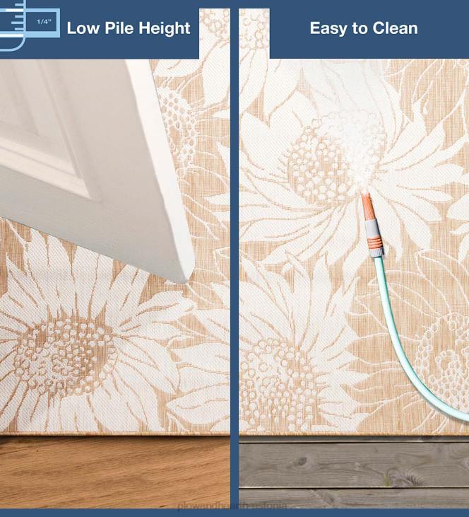 majatarbed 820L1442 sise-/väljas päevalillevaip Plow & Hearth