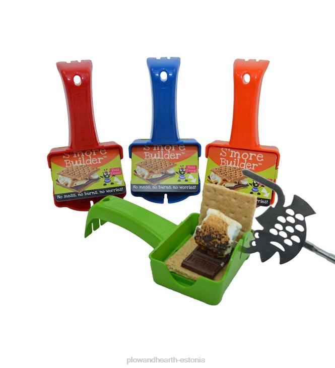 majatarbed 820L1595 Lõkkekomplekt koos röstimispulkade ja s'more'i ehitajaga Plow & Hearth