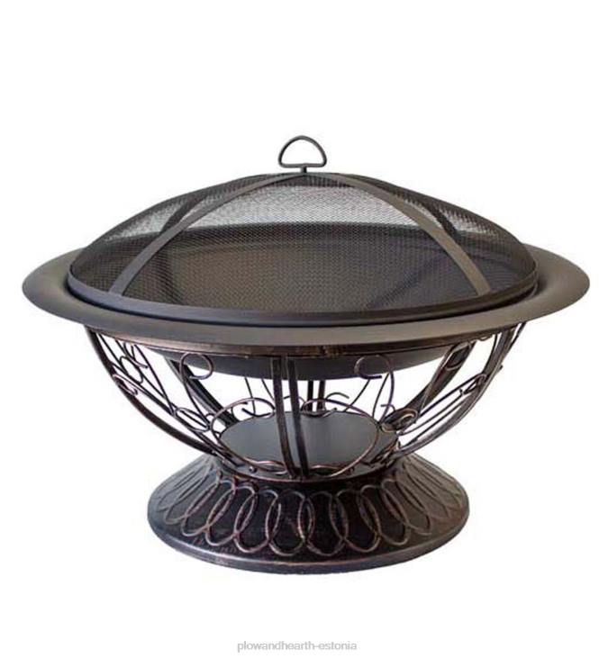 majatarbed 820L1597 väljas puuküttega küttekeha kerimiskujundusega Plow & Hearth