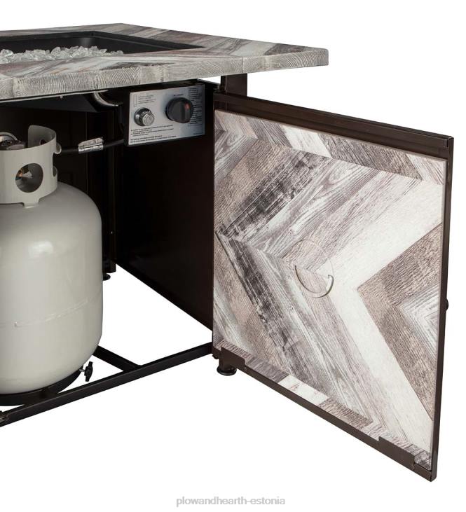 majatarbed 820L1631 berwyni välitingimustes töötav gaasiküttekaev, millele on trükitud vaigust mantel, 30 Plow & Hearth