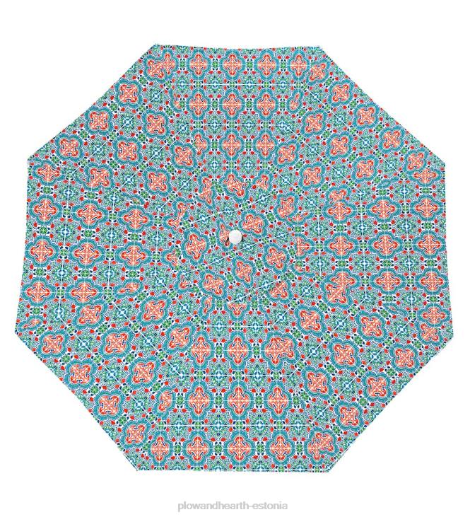 majatarbed 820L1465 soodustus! klassikaline terrassituru vihmavari alumiiniumist vardaga, 7' dia. - vesi Plow & Hearth