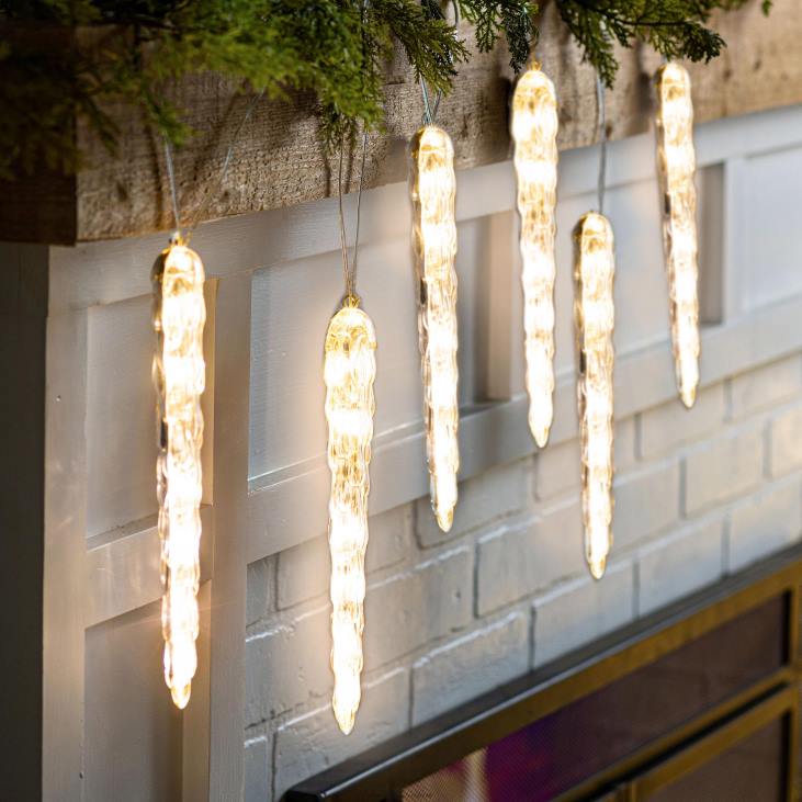 majatarbed 820L1661 pühade jääpurikate tuled Plow & Hearth