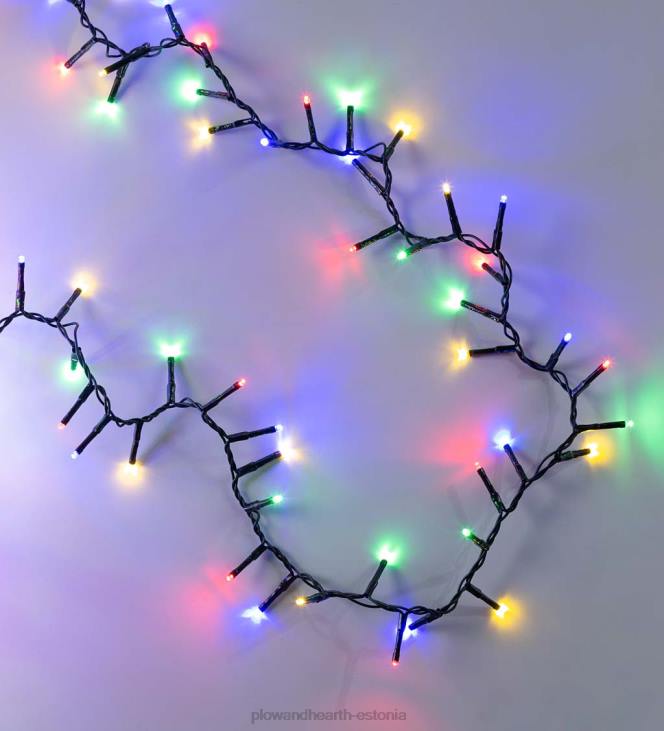 majatarbed 820L1666 1000 mitmevärvilise lediga sise-/välivalgustid; 73'l Plow & Hearth