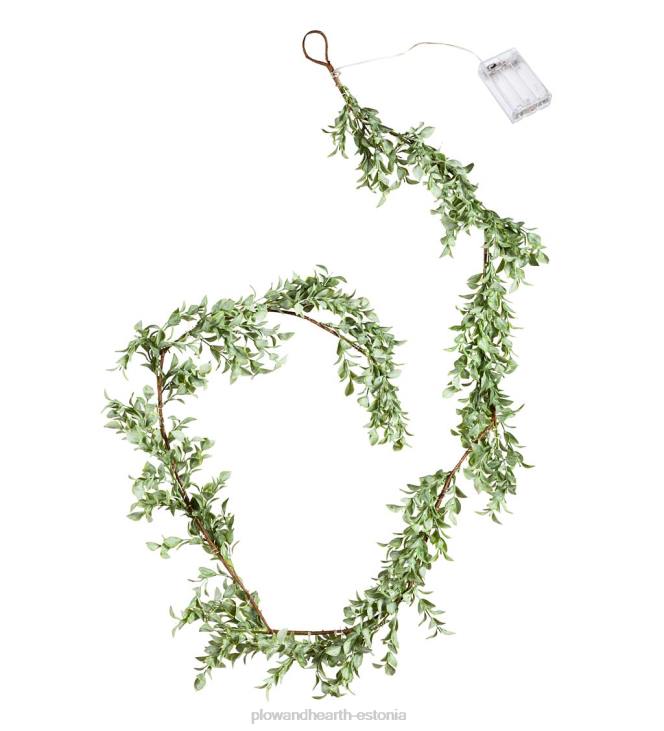 majatarbed 820L1669 sise-/välisakuga töötav valgustatud lehtede vanik Plow & Hearth