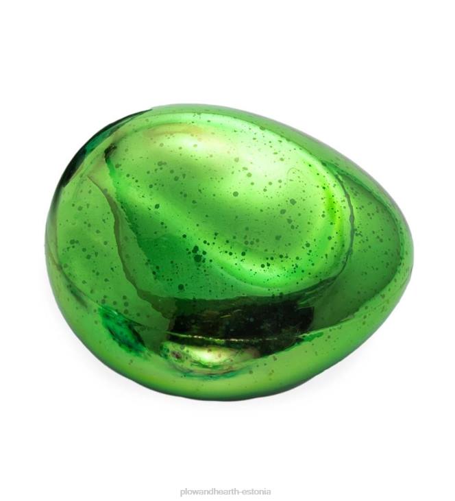 majatarbed 820L1680 valgustatud kunstklaas dekoratiivsed helendavad aiakivid - rohelised Plow & Hearth