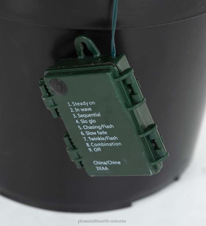 majatarbed 820L1671 toas/välis keswicki potimänd soojade valgete ledidega Plow & Hearth