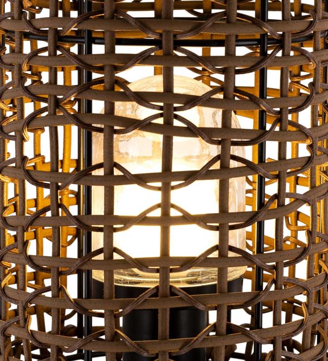 majatarbed 820L1659 ilmastikukindel kootud varjuga välilaualamp Plow & Hearth