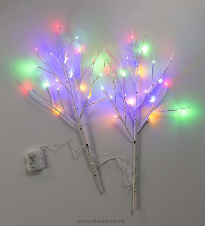 majatarbed 820L1702 kaseoksaoksad kahefunktsiooniliste tuledega, komplektis 2 Plow & Hearth