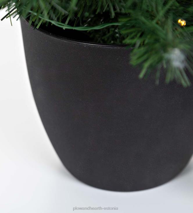 majatarbed 820L1711 puhkuseveranda-karbis valgustatud montfairi männist kaunistuskomplekt Plow & Hearth