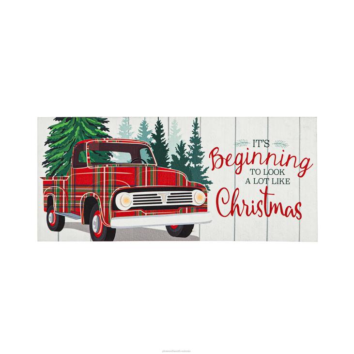 majatarbed 820L1736 ruuduline veoauto sassafra lülitusmatt Plow & Hearth