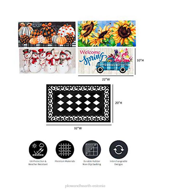 majatarbed 820L1742 nelja hooaja sassafras mati komplekt Plow & Hearth