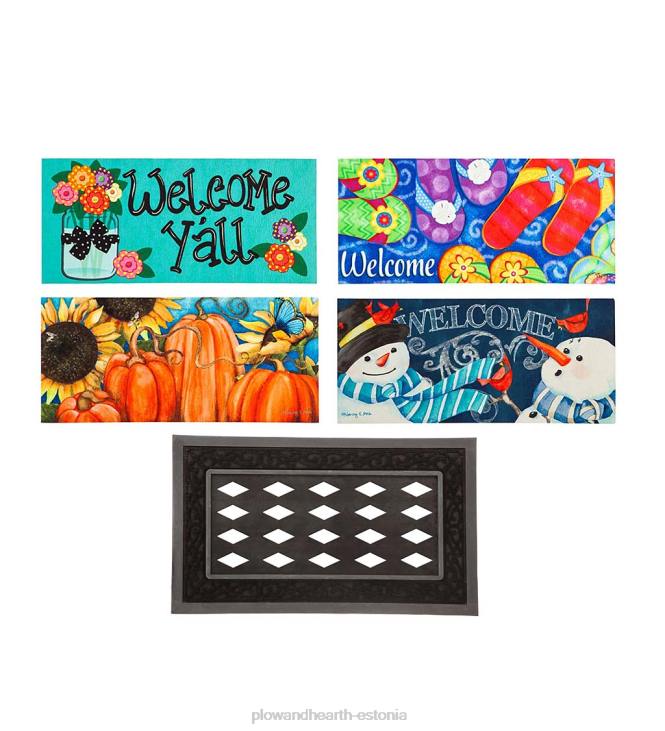 majatarbed 820L1745 julge ja särav nelja hooaja sassafras mati komplekt Plow & Hearth