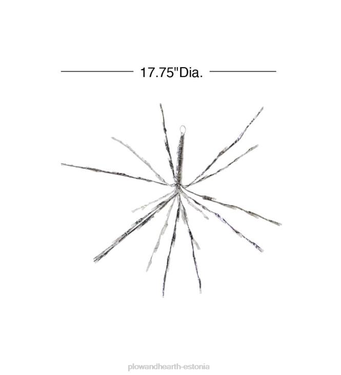 majatarbed 820L1684 sise-/välivalgustusega tähepursked Plow & Hearth