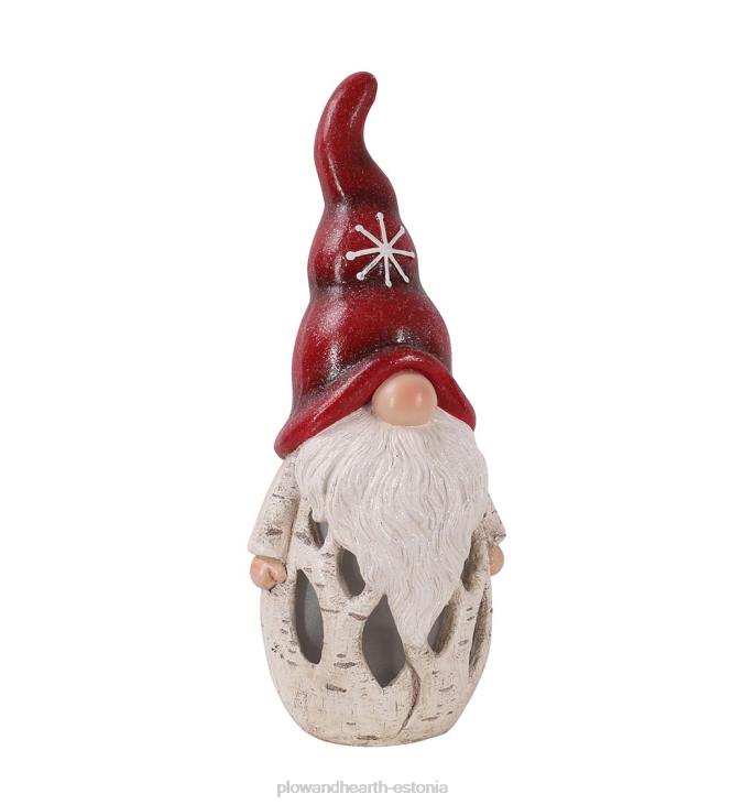 majatarbed 820L1685 valgustatud kasepuust aiapäkapikk männikübaraga - männiroheline Plow & Hearth