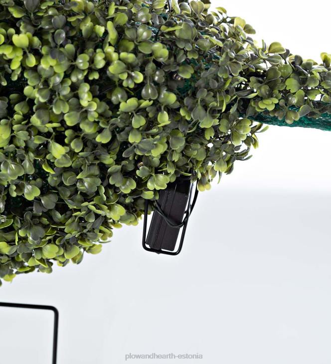 majatarbed 820L1691 valgustatud pukspuust linnutopiaar Plow & Hearth