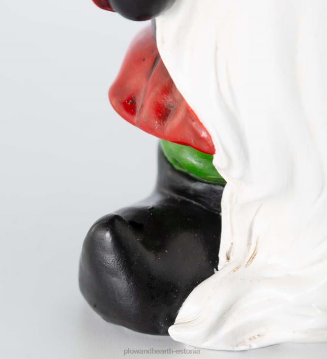 majatarbed 820L1692 pühadeks valgustatud jõulupuu aiapäkapikk tervitussildiga Plow & Hearth