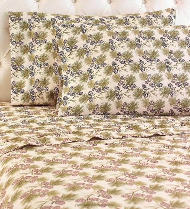 majatarbed 820L2679 männikäbide mikro flanelllehtede komplekt Plow & Hearth