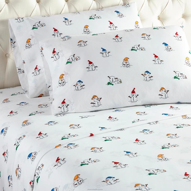 majatarbed 820L2686 trükitud mikro flanelllehtede komplekt - koorepleed - täis Plow & Hearth