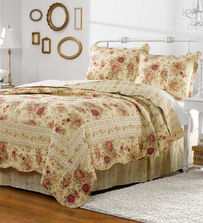 majatarbed 820L2667 vintage roosiaia tekikomplekt Plow & Hearth