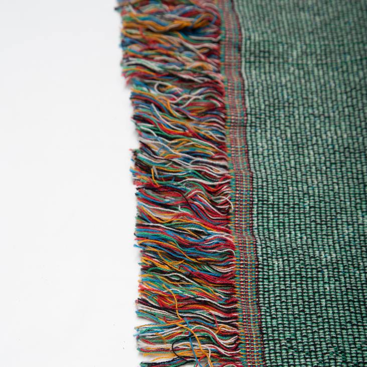 majatarbed 820L783 usas valmistatud kardinal sõnum puuvillase seinavaiba viskamine Plow & Hearth